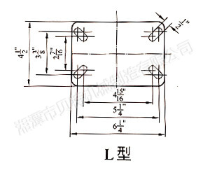 四點(diǎn)剎超重型腳輪
