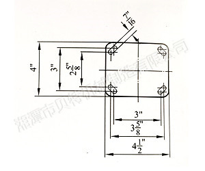 四點(diǎn)剎超重型腳輪