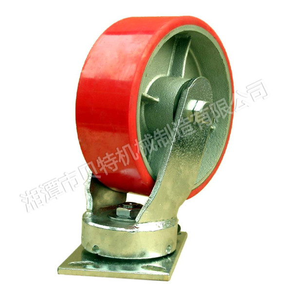 怎么設(shè)計(jì)重型腳輪的旋轉(zhuǎn)板?